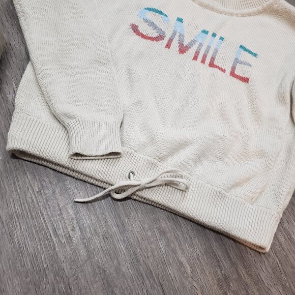 Aerie Smile Soft Knit Sweater Rainbow Size L - Picture 4 of 6